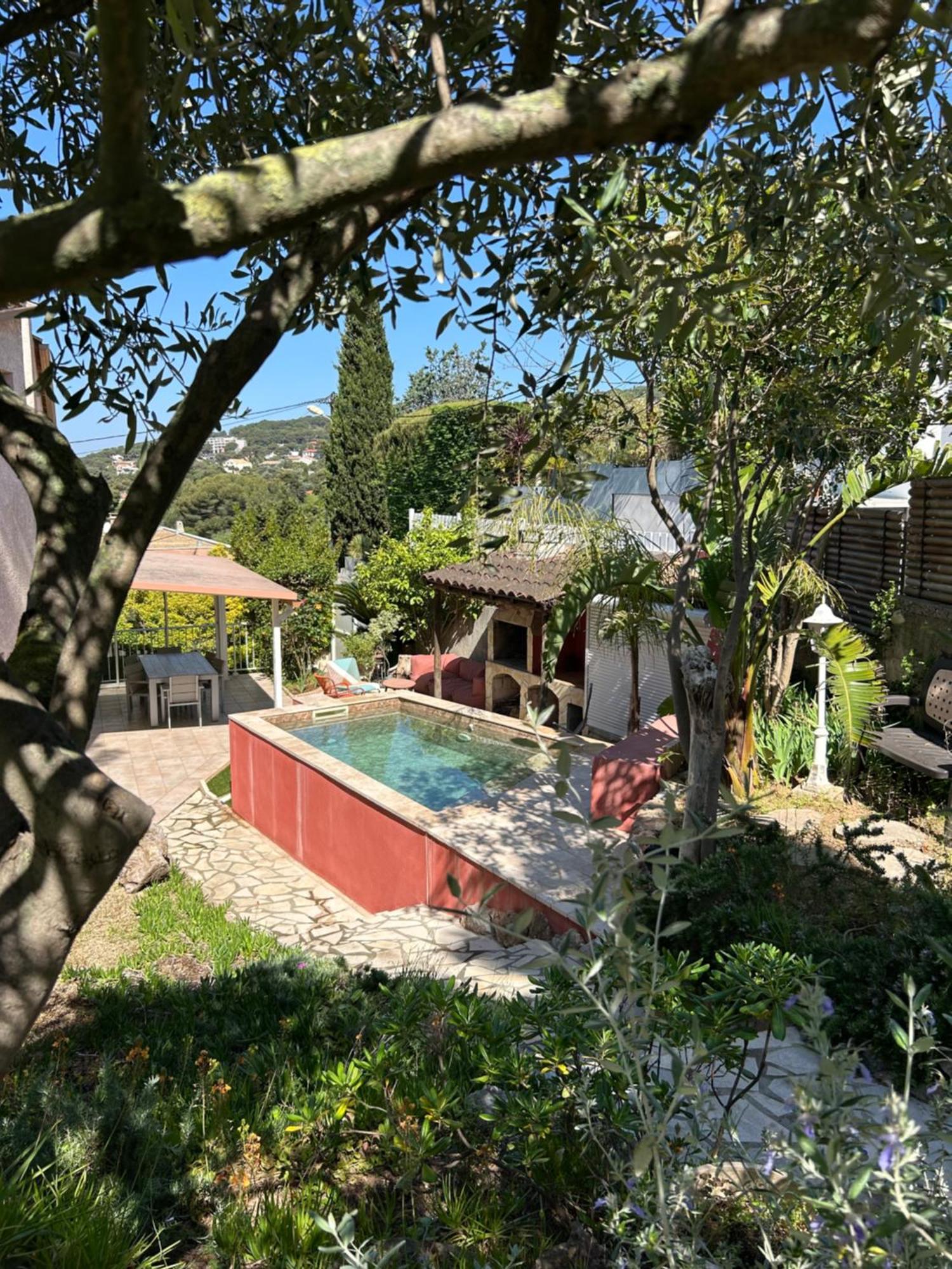 Villa L' Oliviera, Vue Mer Et Plages A Pieds Сет Екстериор снимка